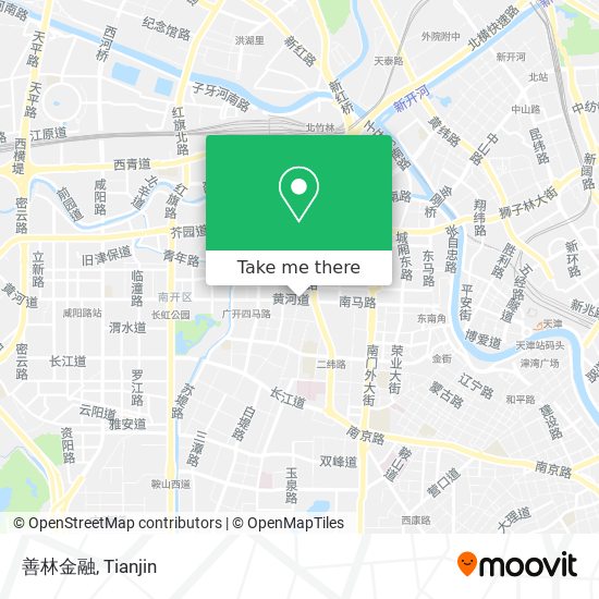 善林金融 map