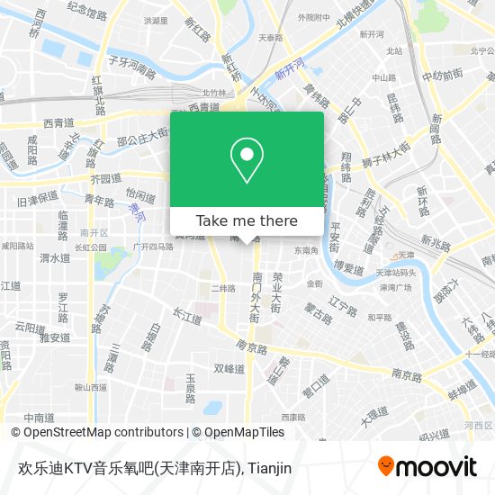 欢乐迪KTV音乐氧吧(天津南开店) map