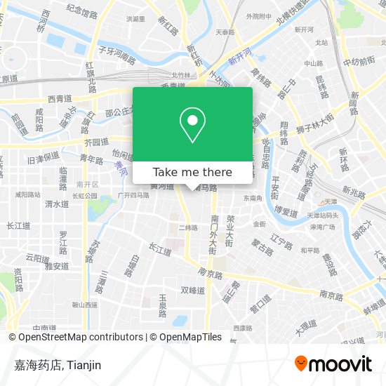嘉海药店 map