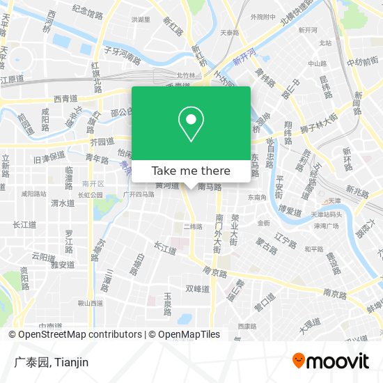 广泰园 map