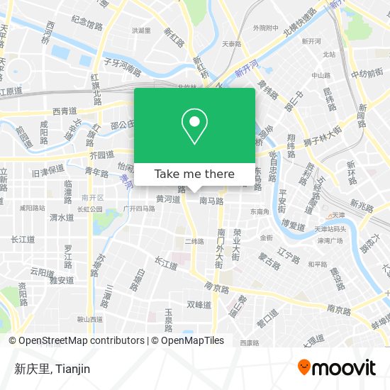 新庆里 map