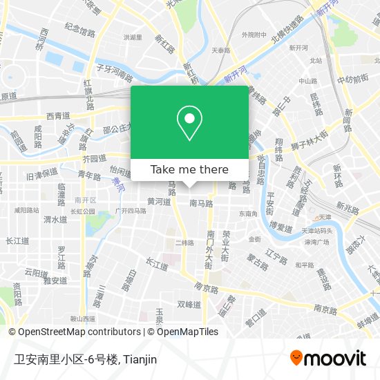 卫安南里小区-6号楼 map