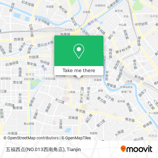 五福西点(NO.013西南角店) map