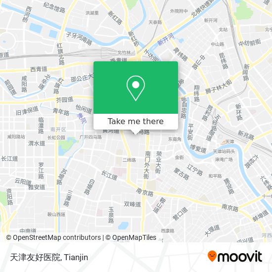 天津友好医院 map