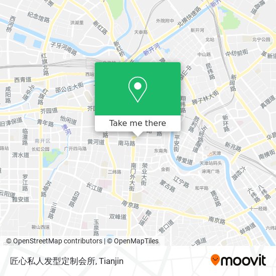 匠心私人发型定制会所 map