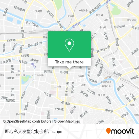 匠心私人发型定制会所 map