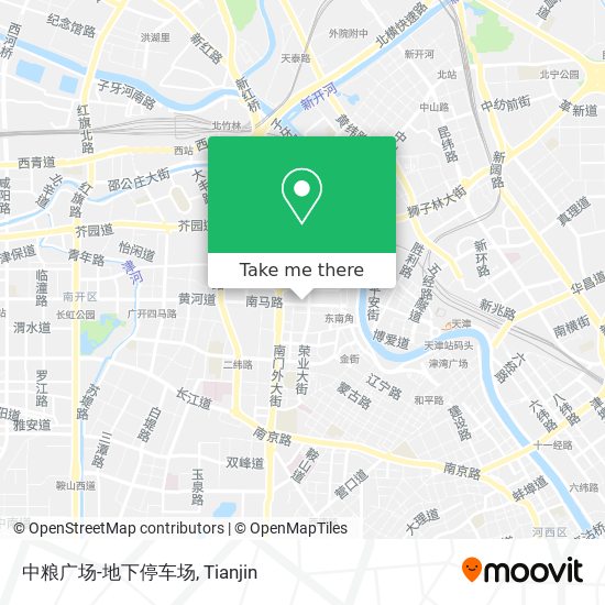 中粮广场-地下停车场 map