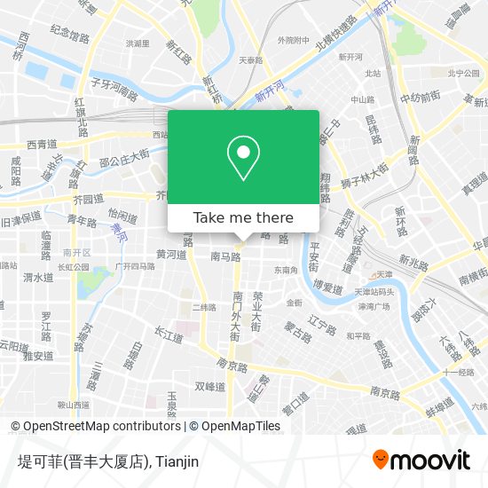 堤可菲(晋丰大厦店) map