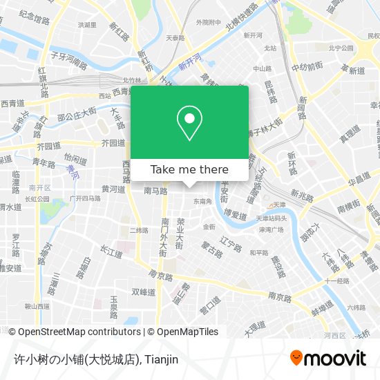 许小树の小铺(大悦城店) map