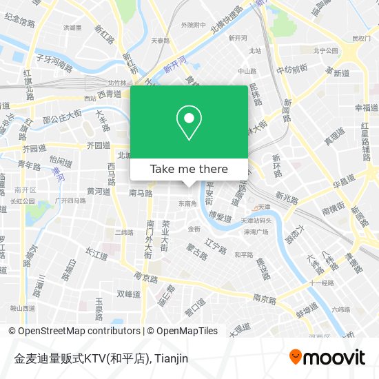 金麦迪量贩式KTV(和平店) map