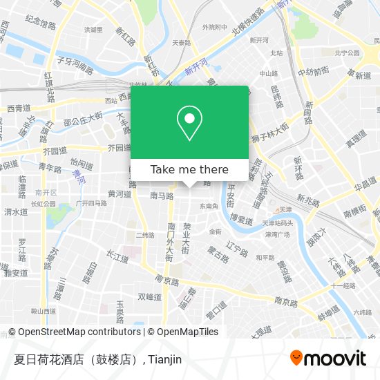 夏日荷花酒店（鼓楼店） map
