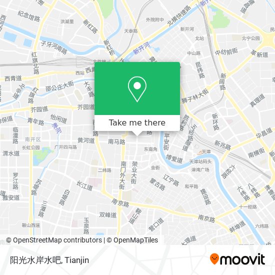 阳光水岸水吧 map