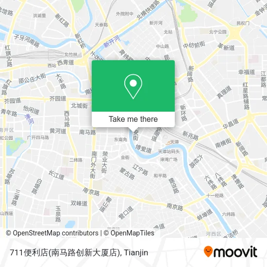 711便利店(南马路创新大厦店) map
