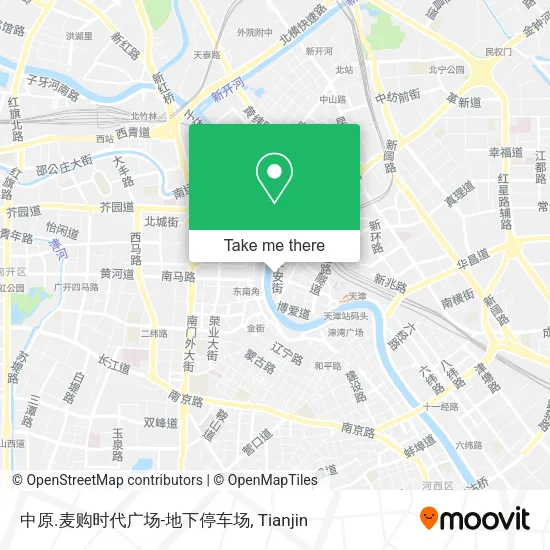 中原.麦购时代广场-地下停车场 map