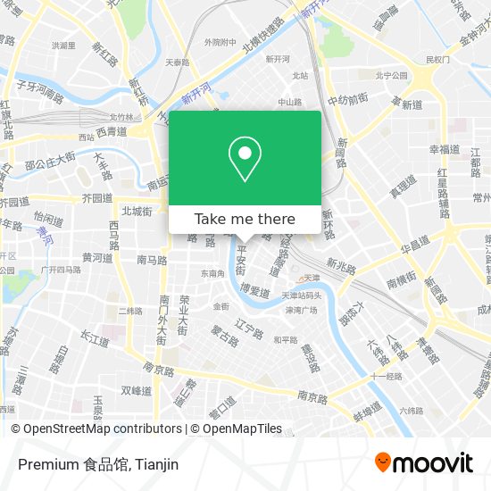 Premium  食品馆 map