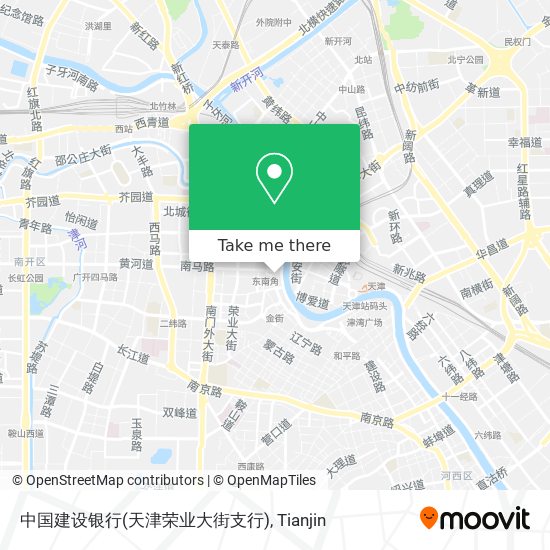 中国建设银行(天津荣业大街支行) map