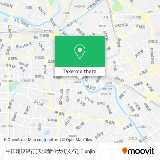 中国建设银行(天津荣业大街支行) map