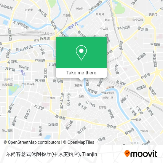 乐尚客意式休闲餐厅(中原麦购店) map