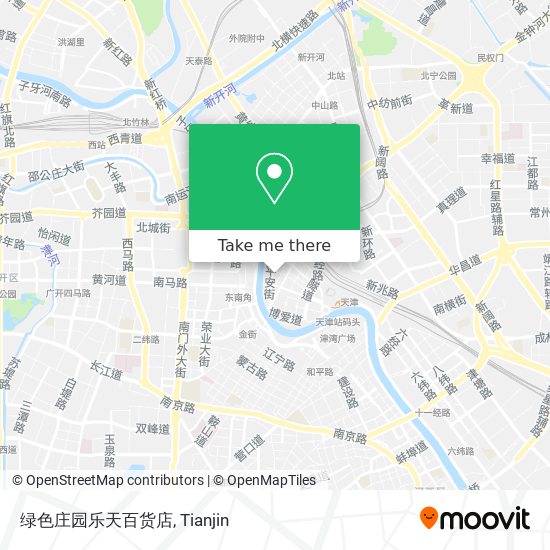 绿色庄园乐天百货店 map