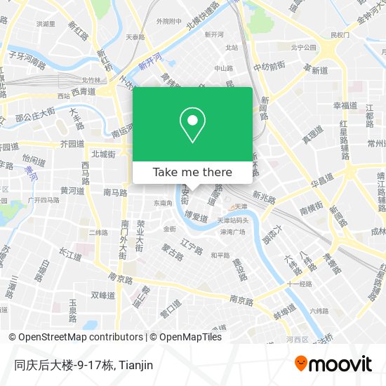 同庆后大楼-9-17栋 map