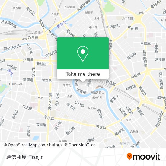 通信商厦 map