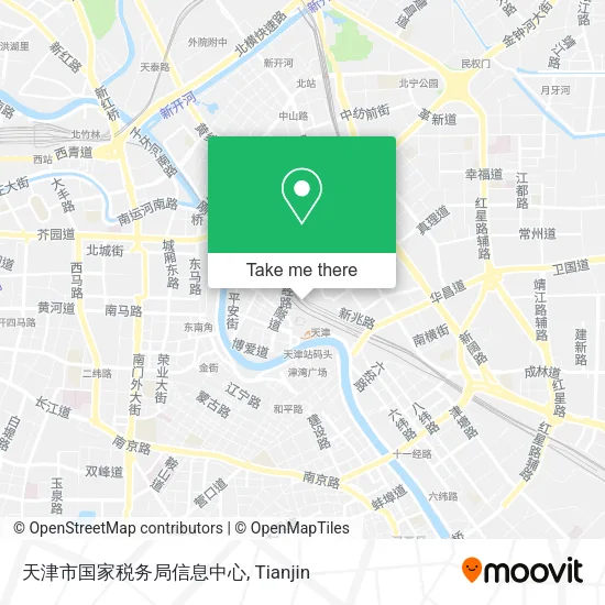 天津市国家税务局信息中心 map
