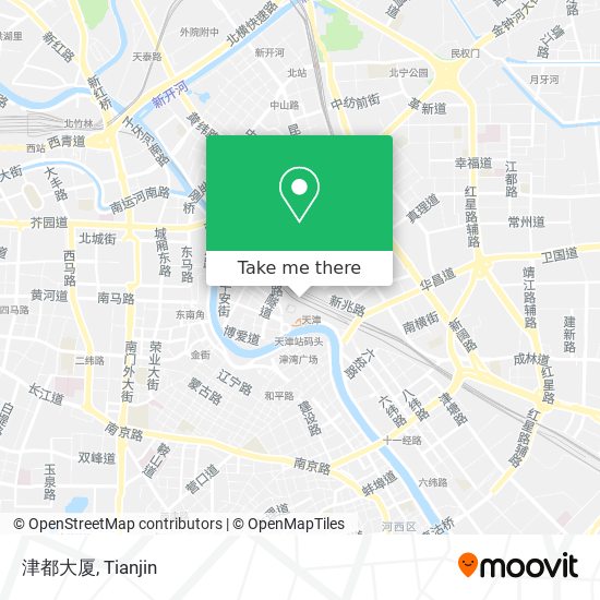 津都大厦 map