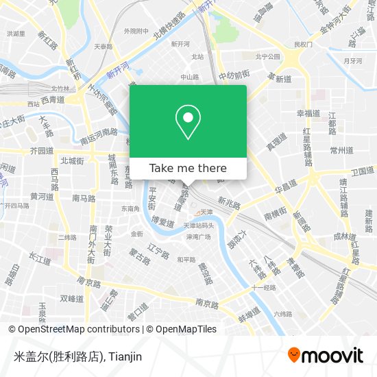 米盖尔(胜利路店) map