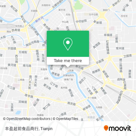 丰盈超前食品商行 map