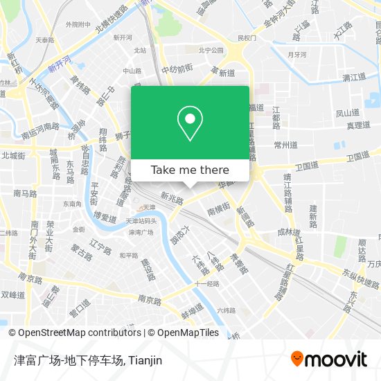 津富广场-地下停车场 map