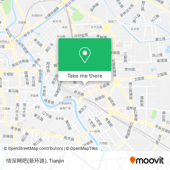 情深网吧(新环路) map