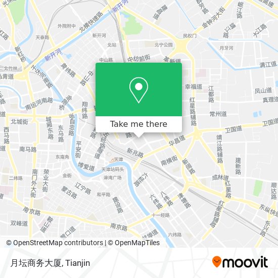 月坛商务大厦 map