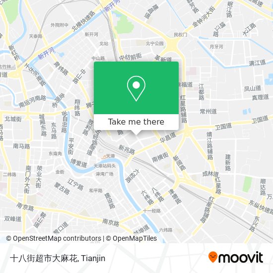 十八街超市大麻花 map