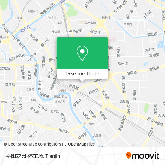 裕阳花园-停车场 map