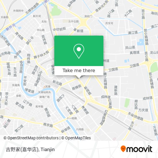 吉野家(嘉华店) map