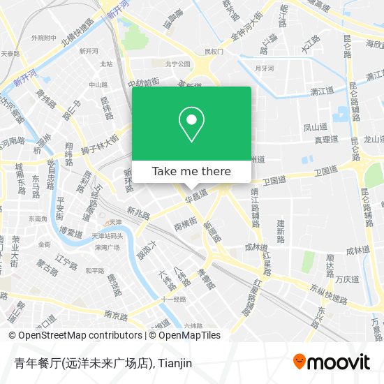 青年餐厅(远洋未来广场店) map