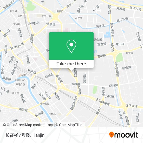长征楼7号楼 map