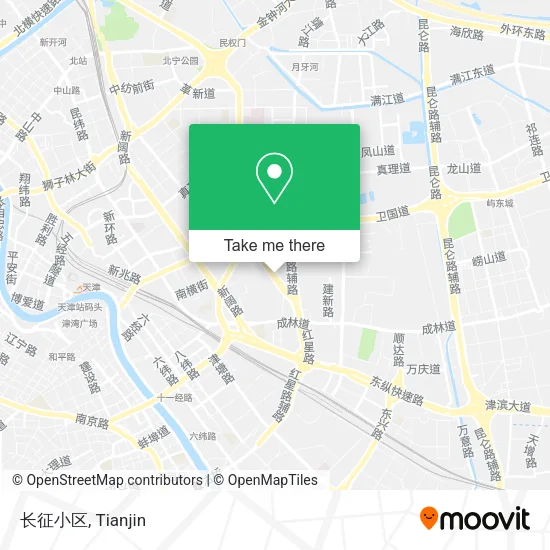 长征小区 map