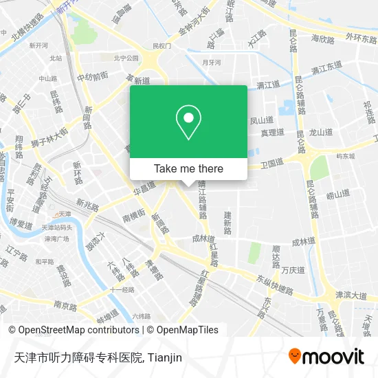 天津市听力障碍专科医院 map