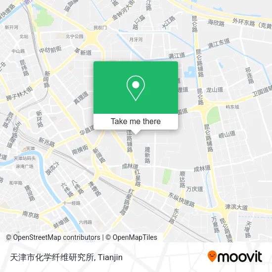 天津市化学纤维研究所 map