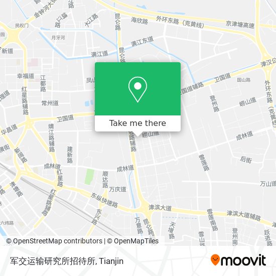 军交运输研究所招待所 map