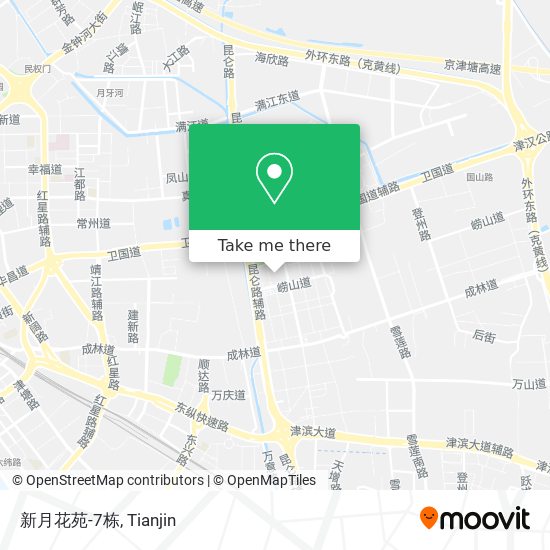 新月花苑-7栋 map