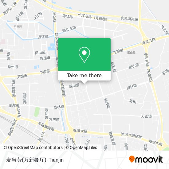 麦当劳(万新餐厅) map