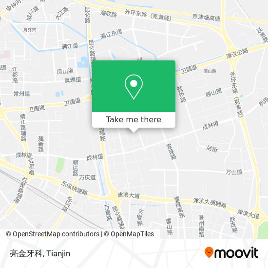 亮金牙科 map
