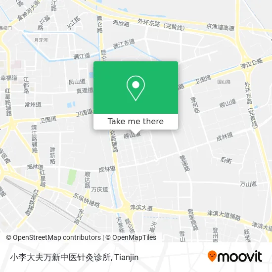 小李大夫万新中医针灸诊所 map