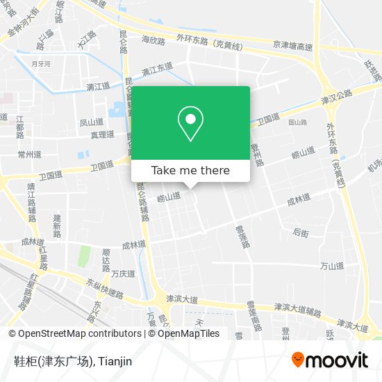 鞋柜(津东广场) map