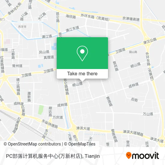 PC部落计算机服务中心(万新村店) map