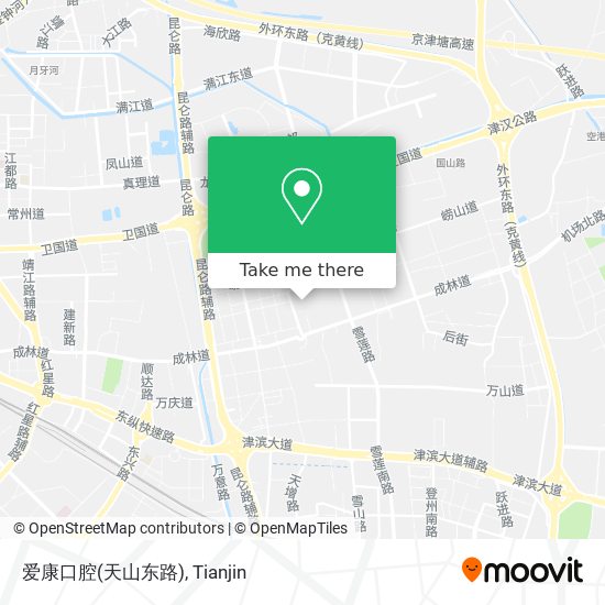 爱康口腔(天山东路) map
