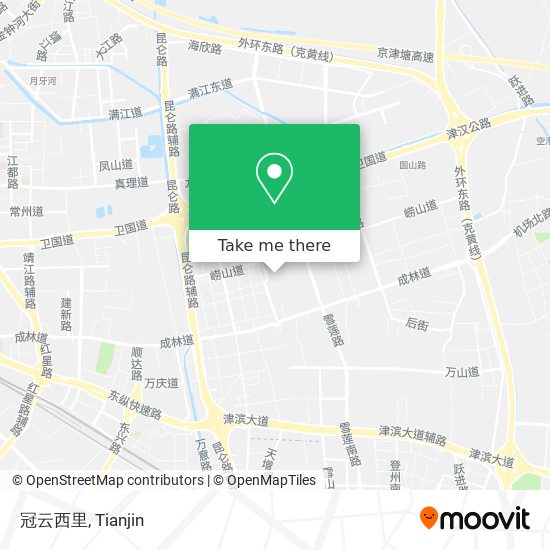 冠云西里 map