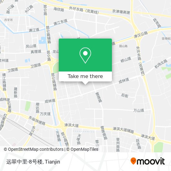 远翠中里-8号楼 map